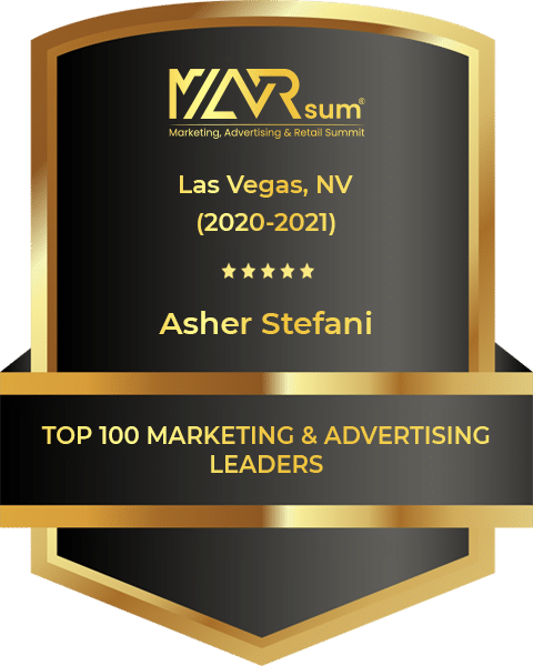 Award Winning San Diego Website Creators, SEO Company & Marketing Agency San Diego - image of award badge for top 100 marketers - Ascendance Website Solutions